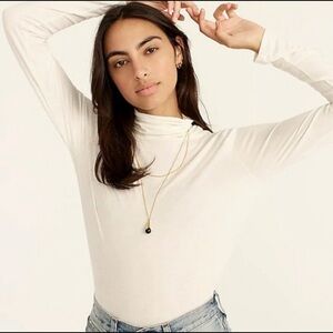 NWT J.Crew Women's Tissue Turtleneck Tee